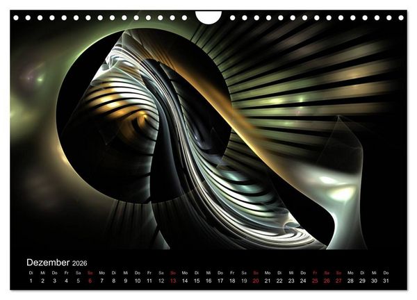 Produktbild: unbekannte Welten (Wandkalender 2026 DIN A4 quer), CALVENDO Monatskalender