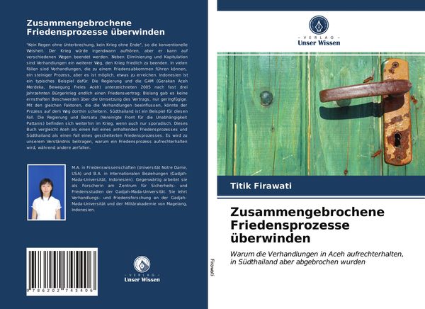 Produktbild: Zusammengebrochene Friedensprozesse &uuml;berwinden