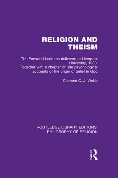 Produktbild: Religion and Theism