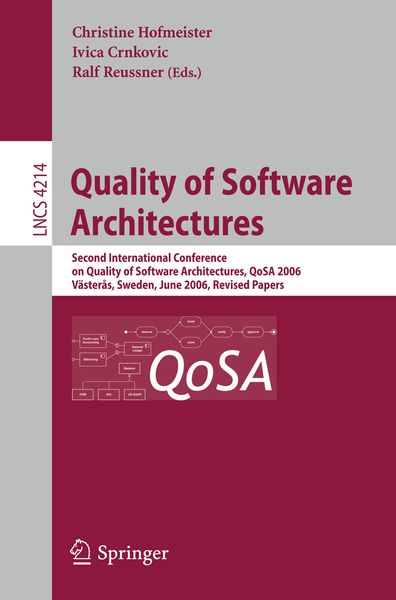 Produktbild: Quality of Software Architectures