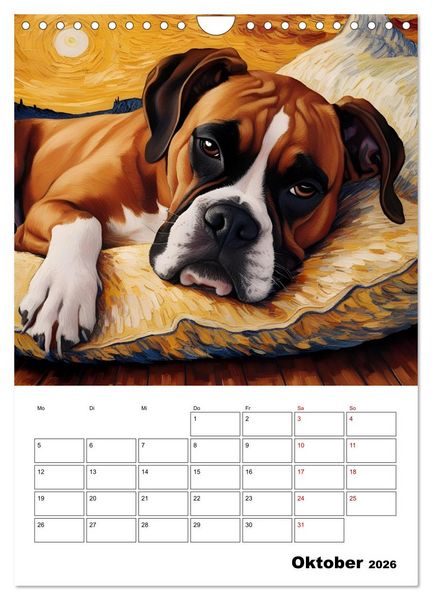 Produktbild: Hundezauber (Wandkalender 2026 DIN A4 hoch), CALVENDO Monatskalender