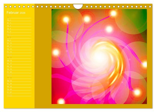 Produktbild: Energie-Spiralen 2026 (Wandkalender 2026 DIN A4 quer), CALVENDO Monatskalender
