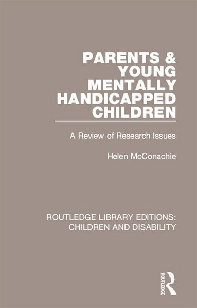 Produktbild: Parents and Young Mentally Handicapped Children