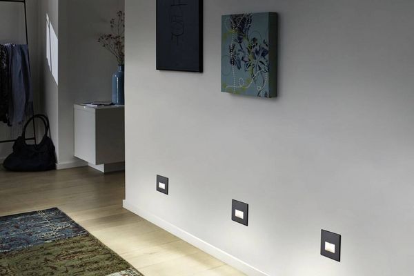 Produktbild: Paulmann 93094 Wand EBL Edge LED-Wandeinbauleuchte LED Schwarz (matt)
