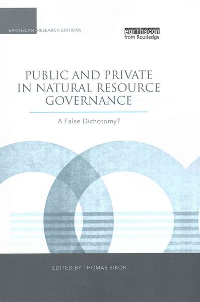 Produktbild: Public and Private in Natural Resource Governance