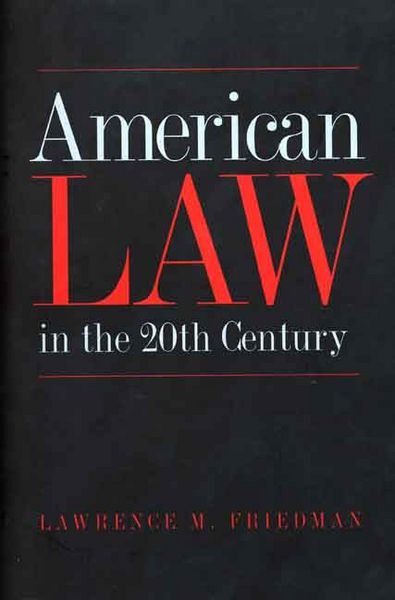 Produktbild: American Law in the Twentieth Century