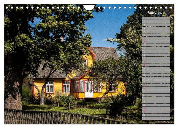 Produktbild: Lettland - Streifz&uuml;ge durch das mittlere Baltikum (Wandkalender 2026 DIN A4 quer), CALVENDO Monatskalender