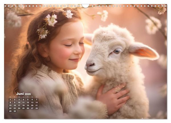 Produktbild: Kleine Herzen, Gro&szlig;e Liebe: Ein Jahr voller Freude und Entz&uuml;cken (Wandkalender 2026 DIN A3 quer), CALVENDO Monatskalender