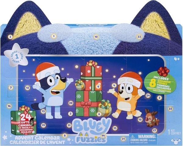 Produktbild: Moose Toys 3000435 - Adventskalender Bluey Fuzzies S15