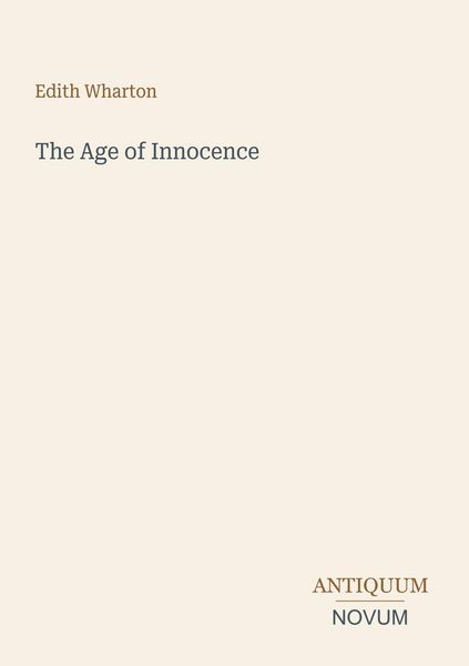 Produktbild: The Age of Innocence