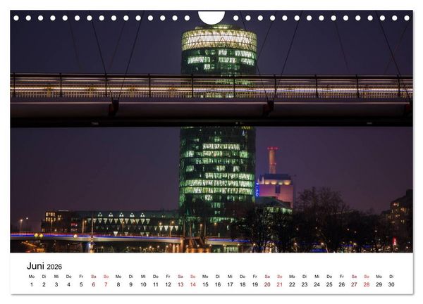 Produktbild: Frankfurt am Main bei Tag und Nacht (Wandkalender 2026 DIN A4 quer), CALVENDO Monatskalender