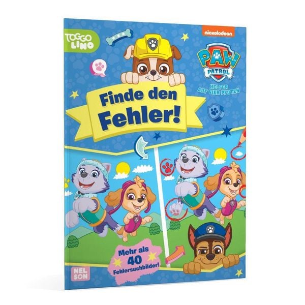 Produktbild: PAW Patrol Kindergartenheft: Finde den Fehler!