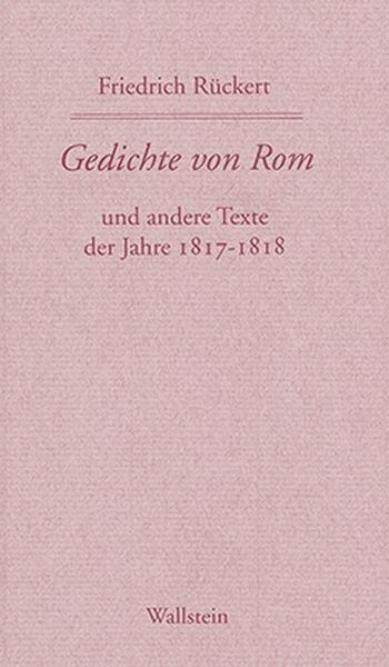 Produktbild: Gedichte von Rom