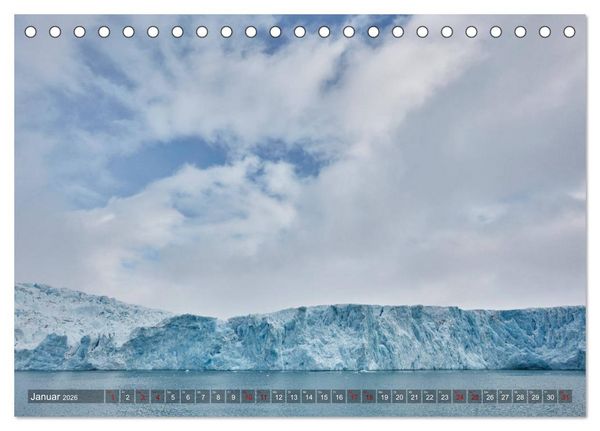 Produktbild: Svalbard-Momente (Tischkalender 2026 DIN A5 quer), CALVENDO Monatskalender