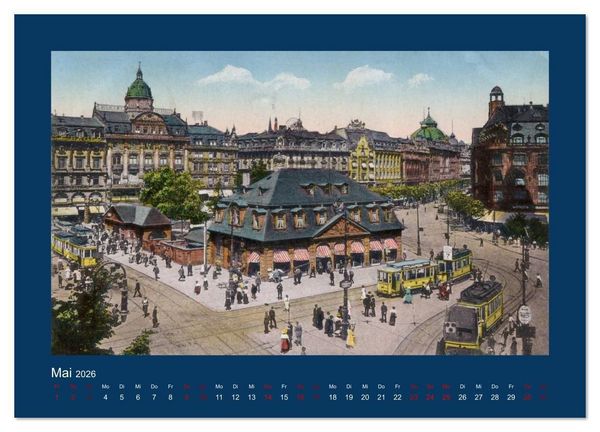 Produktbild: Historisches Frankfurt am Main von 1888 bis 1918 (Wandkalender 2026 DIN A3 quer), CALVENDO Monatskalender