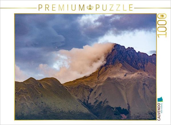 CALVENDO Puzzle Vulkan Imbabura | 1000 Teile Lege-Größe 64 × 48 cm Foto-Puzzle für glückliche Stunden
