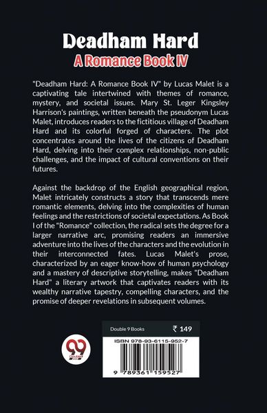 Produktbild: Deadham Hard A Romance Book IV