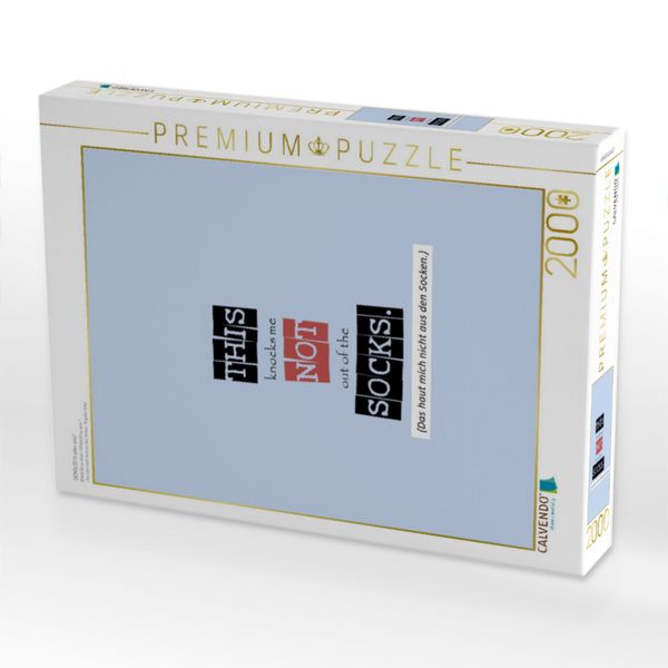 Produktbild: CALVENDO Puzzle DENGLISCH oder was? | 2000 Teile Lege-Gr&ouml;&szlig;e 90x67cm Foto-Puzzle f&uuml;r gl&uuml;ckliche Stunden