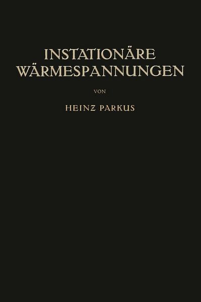 Produktbild: Instation&auml;re W&auml;rmespannungen