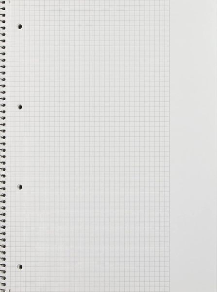 Produktbild: OXFORD Collegeblock A4 80 Blatt, kariert mit weissem Rand links und rechts, 70 g/m&sup2;, 4fach gelocht