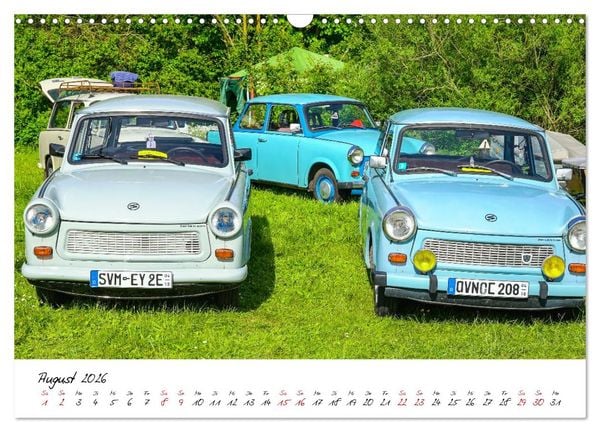 Produktbild: Trabi-Treffen (Wandkalender 2026 DIN A3 quer), CALVENDO Monatskalender