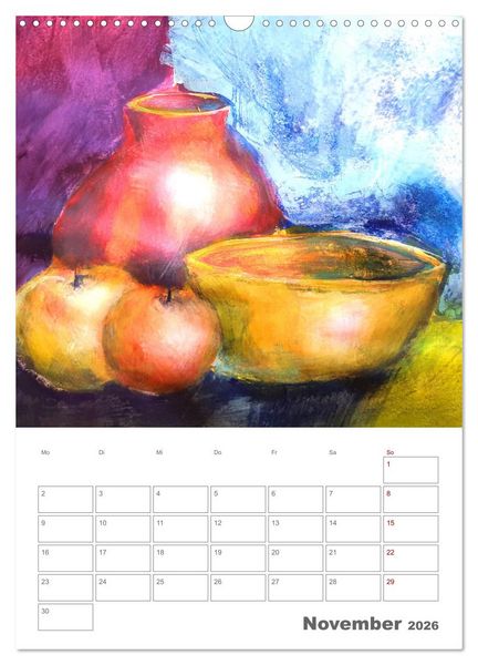Produktbild: Oase der Stille - Ruhe finden in malerischen Stillleben (Wandkalender 2026 DIN A3 hoch), CALVENDO Monatskalender
