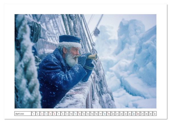 Produktbild: Die letzte Fahrt der Sturmkr&auml;he (Wandkalender 2026 DIN A2 quer), CALVENDO Monatskalender