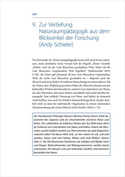 Produktbild: Handbuch Naturraump&auml;dagogik