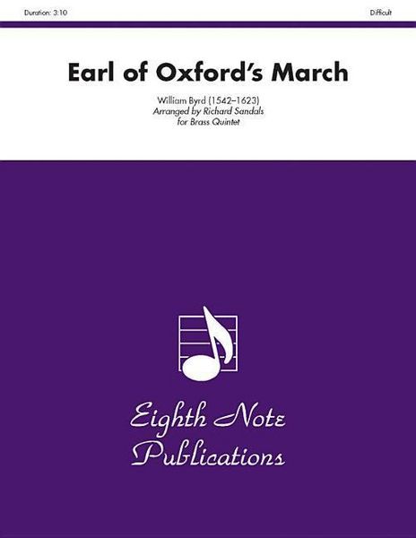 Produktbild: Byrd, W: Earl of Oxford's March