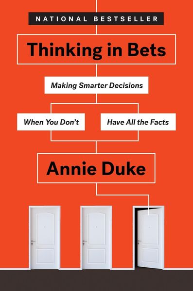 Book cover of Thinking in Bets