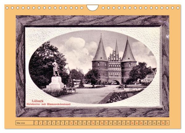 Produktbild: Gru&szlig; aus L&uuml;beck (Wandkalender 2026 DIN A4 quer), CALVENDO Monatskalender