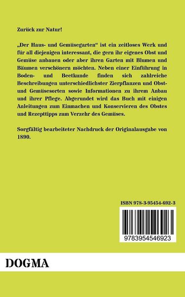 Produktbild: Der Haus- und Gem&uuml;segarten