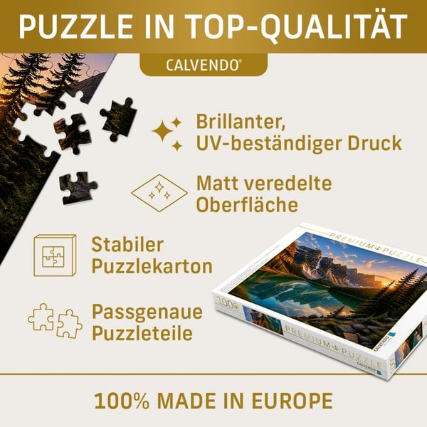 Produktbild: Esel in der Landschaft (Puzzle)