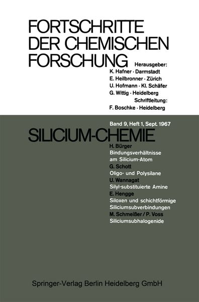 Produktbild: Fortschritte der Chemischen Forschung