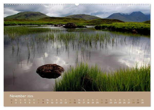 Produktbild: Schottische Highlands (Wandkalender 2026 DIN A2 quer), CALVENDO Monatskalender