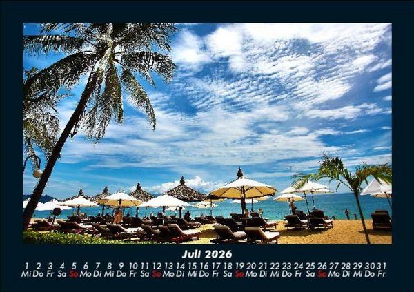 Produktbild: Urlaubsgef&uuml;hle 2026 Fotokalender DIN A5