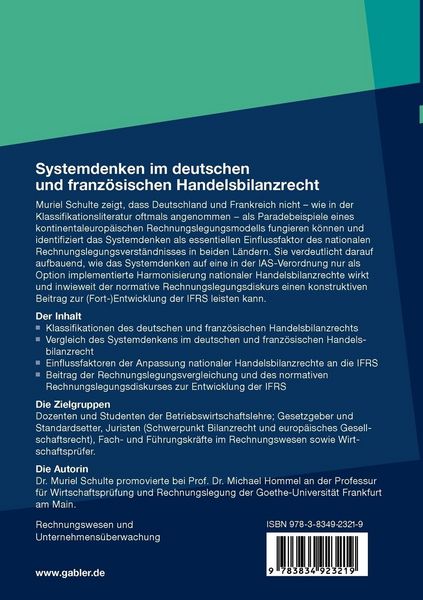 Produktbild: Systemdenken im deutschen und franz&ouml;sischen Handelsrecht