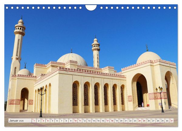 Produktbild: Orient - Manama, Abu Dhabi, Dubai, Maskat (Wandkalender 2026 DIN A4 quer), CALVENDO Monatskalender