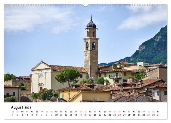 Produktbild: Limone sul Garda - Die Heimat der Zitrone am Gardasee (hochwertiger Premium Wandkalender 2026 DIN A2 quer), Kunstdruck in Hochglanz
