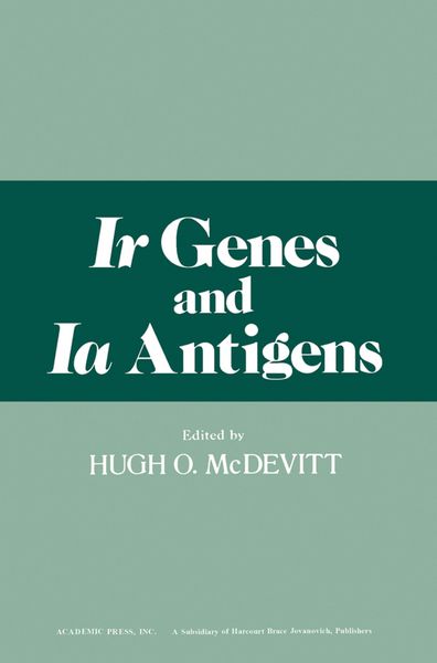 Produktbild: Ir Genes and Ia Antigens