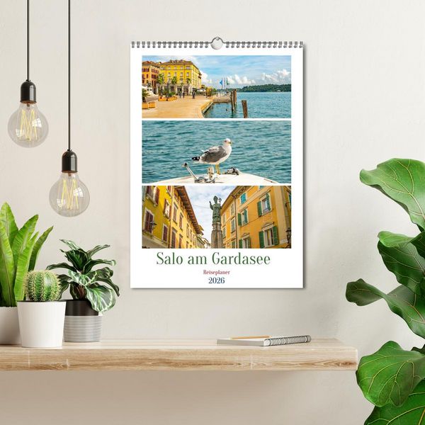 Produktbild: Salo am Gardasee - Reiseplaner (Wandkalender 2026 DIN A3 hoch), CALVENDO Monatskalender