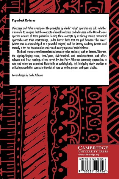 Produktbild: Blackness and Value