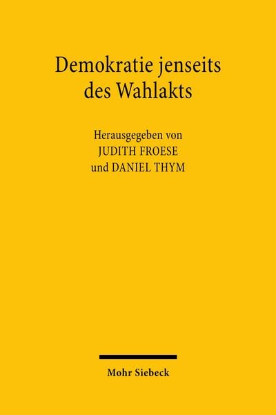 Produktbild: Demokratie jenseits des Wahlakts