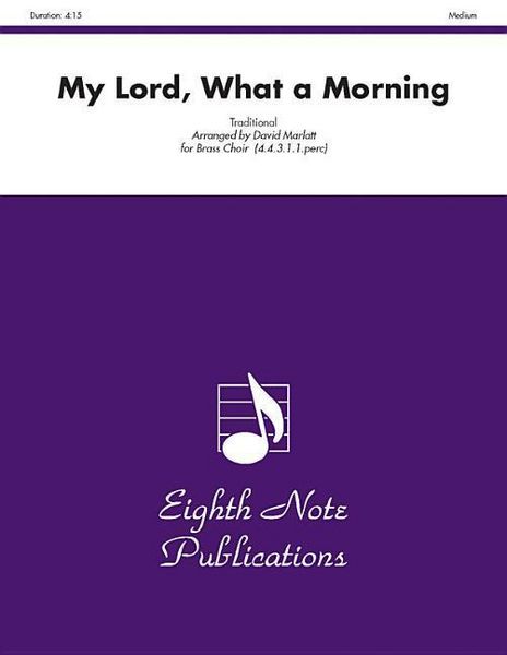 Produktbild: My Lord, What a Morning