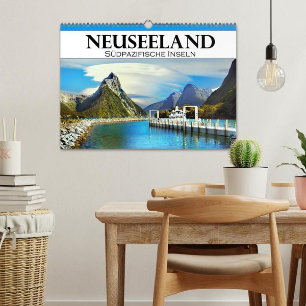 Produktbild: Neuseeland, S&uuml;dpazifische Inseln (Wandkalender 2026 DIN A3 quer), CALVENDO Monatskalender