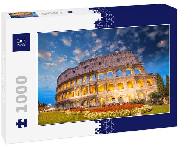 Produktbild: Lais Puzzle Kolosseum in Rom bei Nacht 1000 Teile
