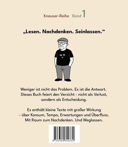 Produktbild: N&ouml;! - &Uuml;ber das ernst gemeinte Weniger - Dieses Buch feiert den Verzicht - nicht als Verlust, sondern als Entscheidung.