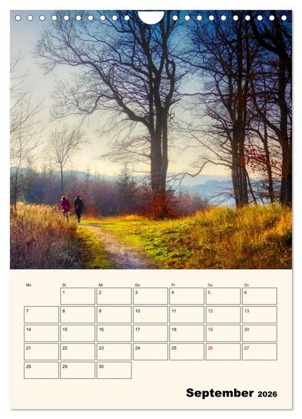 Produktbild: Deutschland. Deutsche Lande, vielf&auml;ltig und bunt (Wandkalender 2026 DIN A4 hoch), CALVENDO Monatskalender