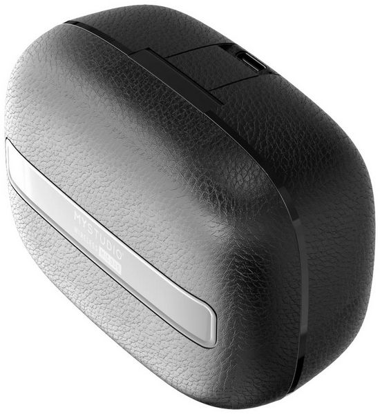 Produktbild: Ansteck Studiomikrofon Easypix MyStudio&reg; Wireless Mic Duo &Uuml;bertragungsart (Details):Kabelgebunden, Funk inkl. Windschutz, inkl. Mikrofoncase