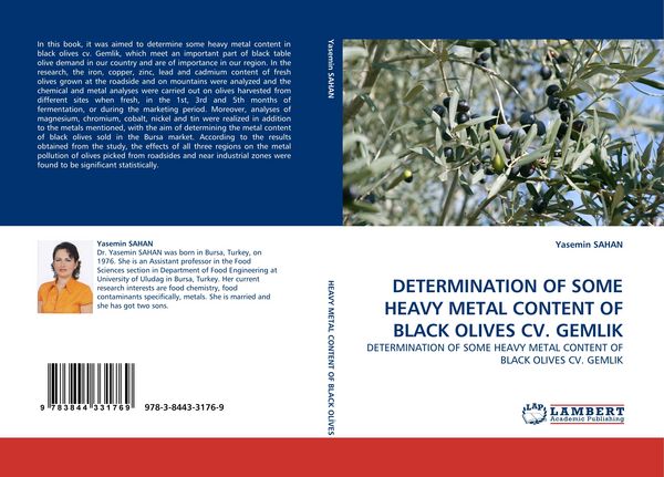 Produktbild: Determination Of Some Heavy Metal Content Of Black Olives Cv. Gemlik